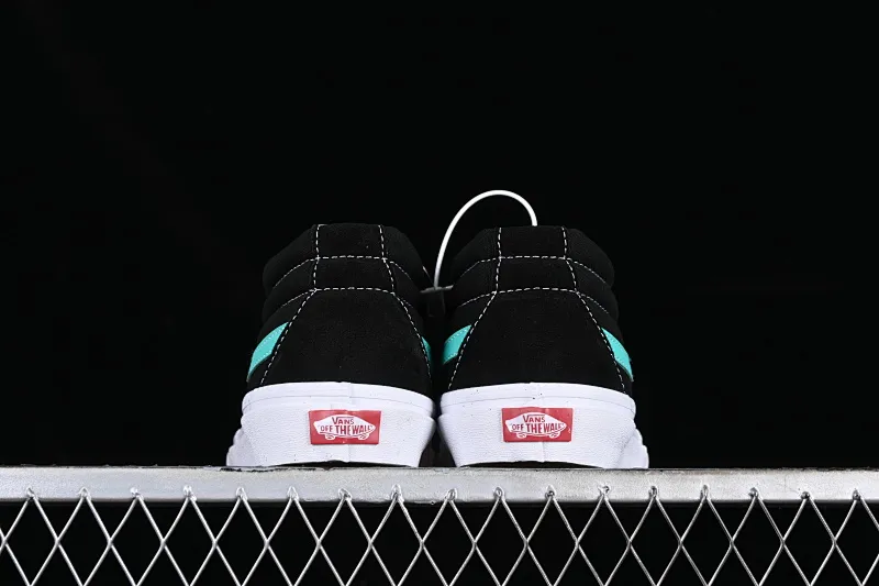 All categories Vans Vans series Vans Mid Vans SK8-Mid candy green/black green Vans official side striped mid-top canvas shoes VN0A3WM34FV